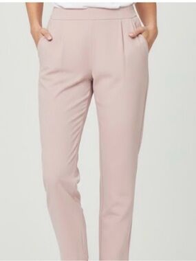 AllSaints Aleida Blush Pink Tailored Pants